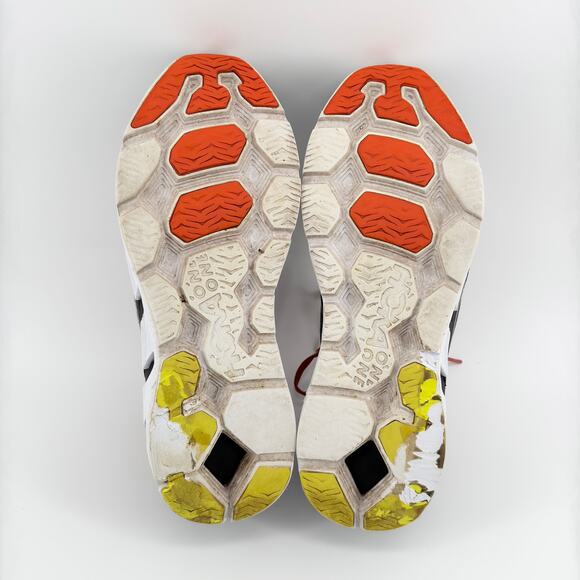 Hoka One One Conquest 3 Road Running Shoes Men’s 9.5 Black/Red Athletic Sneakers - Picture 11 of 11